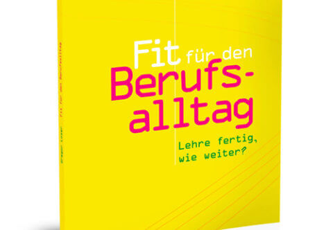 Cover des Ausbildungsbuches «Fit für den Berufsalltag»